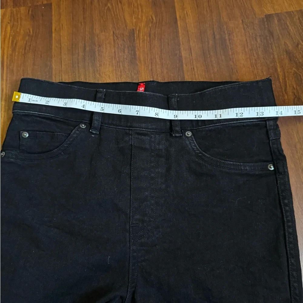 SPANX Women's Everywear  Black Ankle Skinny Jeans Sz Small